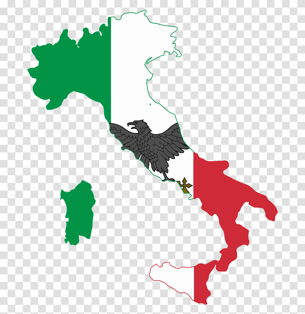 Img Shape Of Italy Map, Bird, Animal, Plot, Silhouette Transparent Png