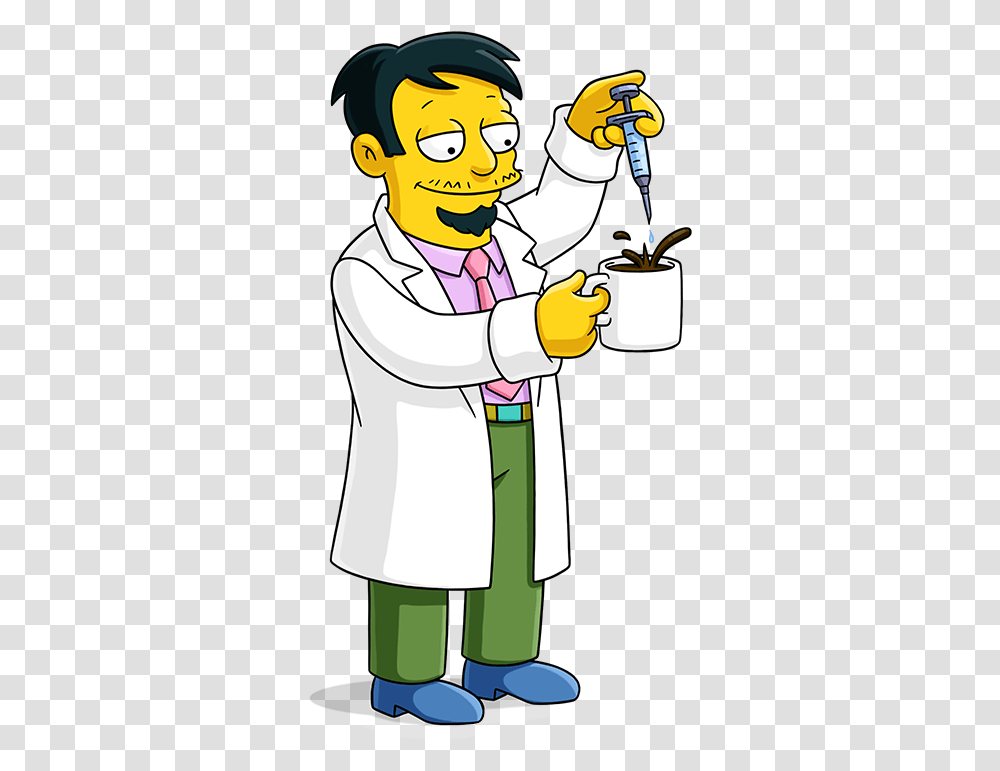 Img Simpsons Dr Nick Riviera, Person, Human, Coffee Cup, Performer Transparent Png