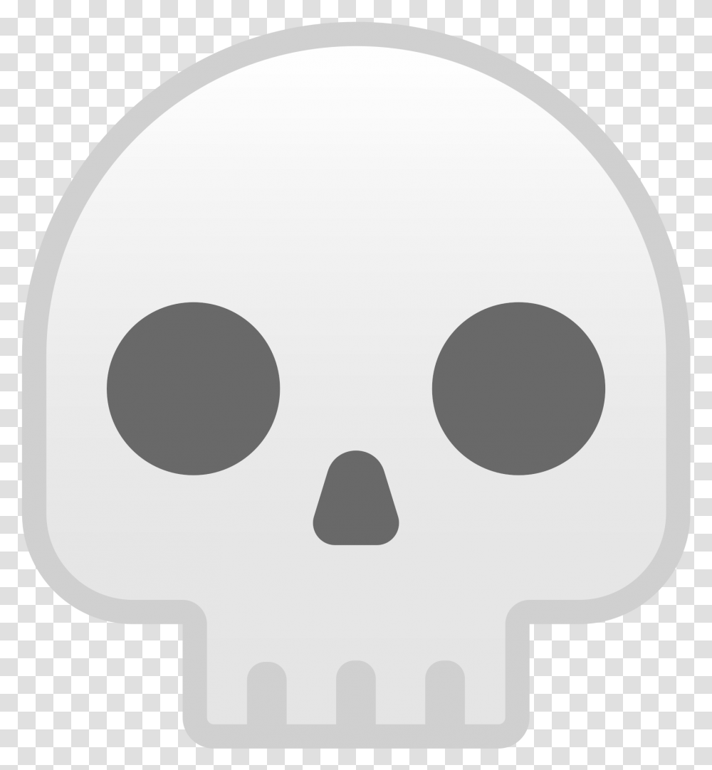 Img Skull Emoji, Light, Stencil, Lightbulb, Face Transparent Png