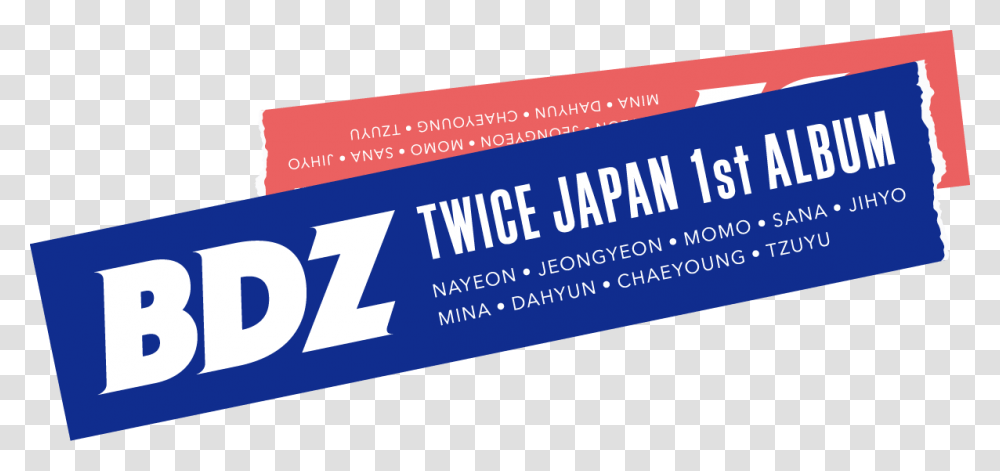 Img Twice Bdz, Word, Toothpaste, Business Card Transparent Png