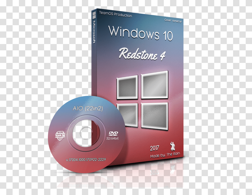 Img Windows 10 Redstone 4 Torrent, Disk, Dvd Transparent Png