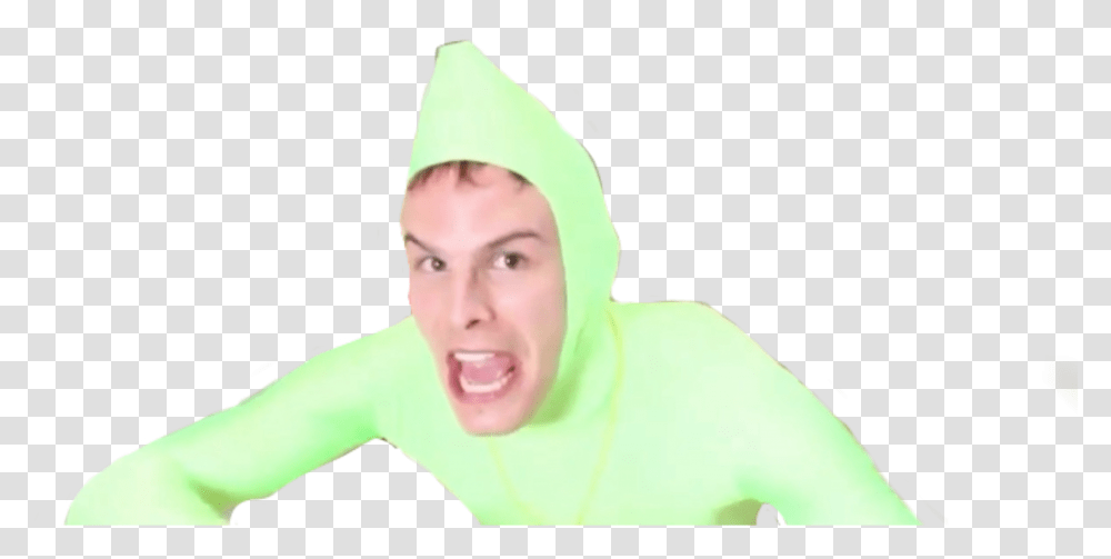 Imgay Idubbbz Greensuit Gr Idubbbz, Clothing, Apparel, Coat, Person Transparent Png