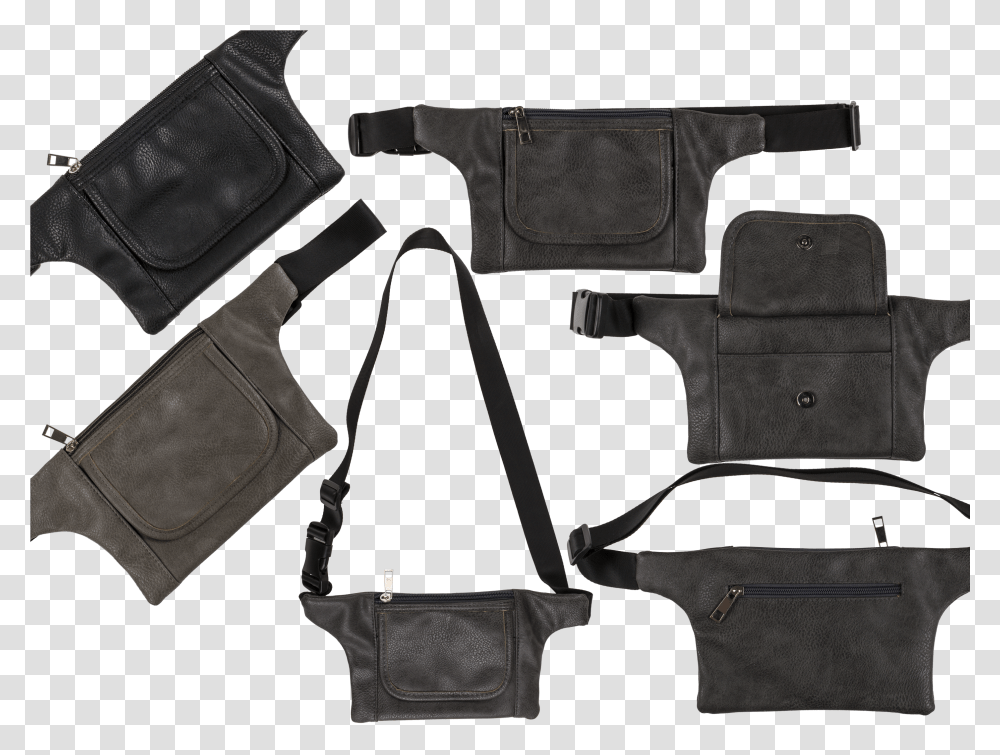 Imitation Leather Belt Bag Handgun Holster Transparent Png