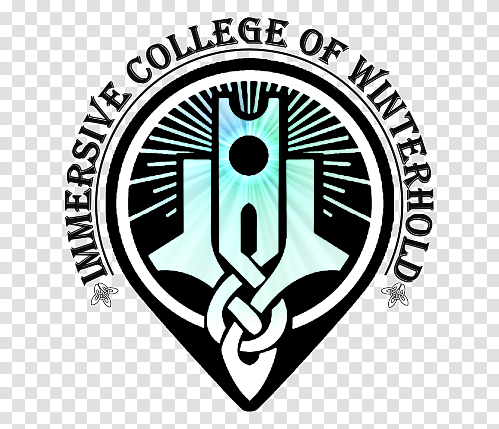 Immersive College Of Winterhold, Emblem, Logo, Trademark Transparent Png