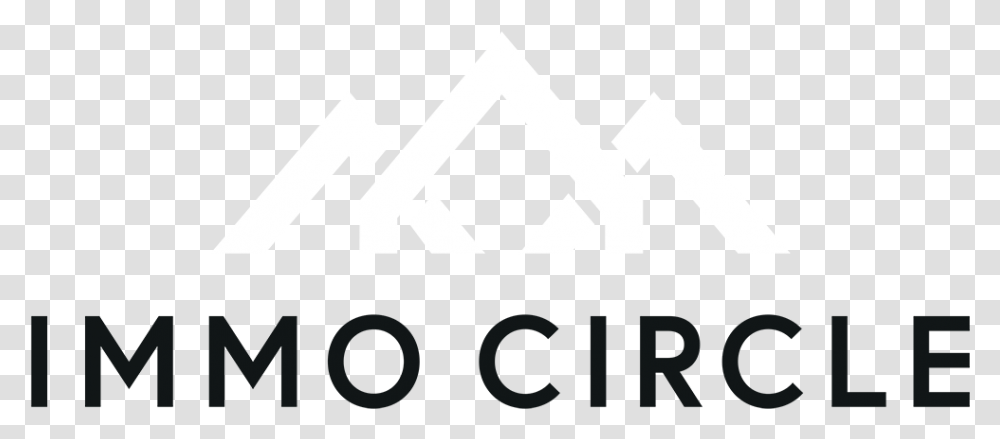 Immo Circle Graz Black And White, Logo, Trademark Transparent Png