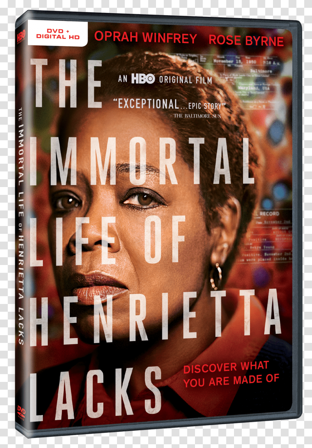 Immortal Life Of Henrietta Lacks Dvd, Magazine, Person, Human, Poster Transparent Png