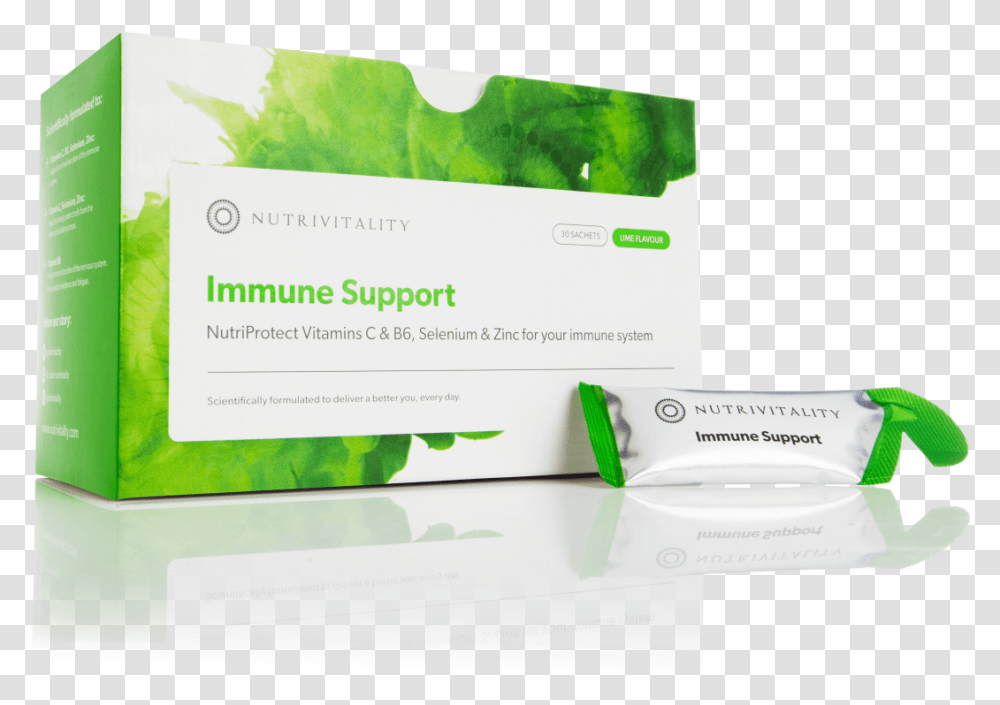 Immune Support Nutrivitality Immune Support, Text, Business Card, Paper, File Transparent Png