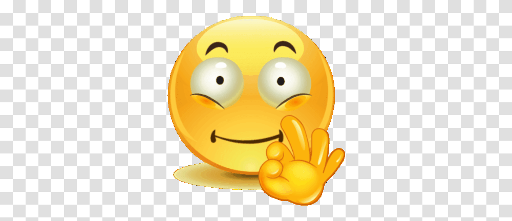 Imoji Ok From Powerdirector Animated Emoticons Funny Icon Smiley Faces, Toy, Food Transparent Png
