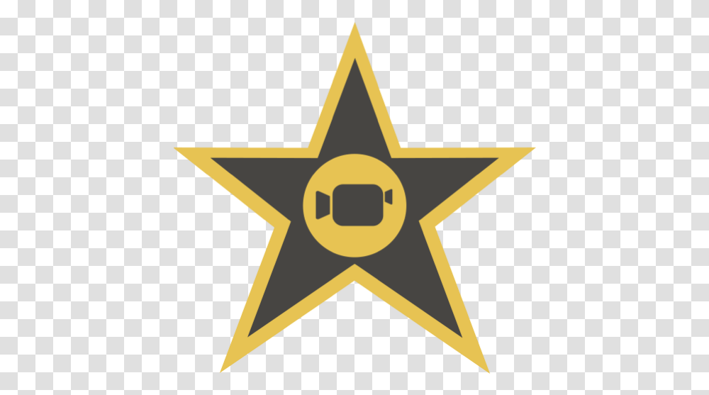 Imovie Icon Star Hammer And Sickle, Symbol, Star Symbol Transparent Png