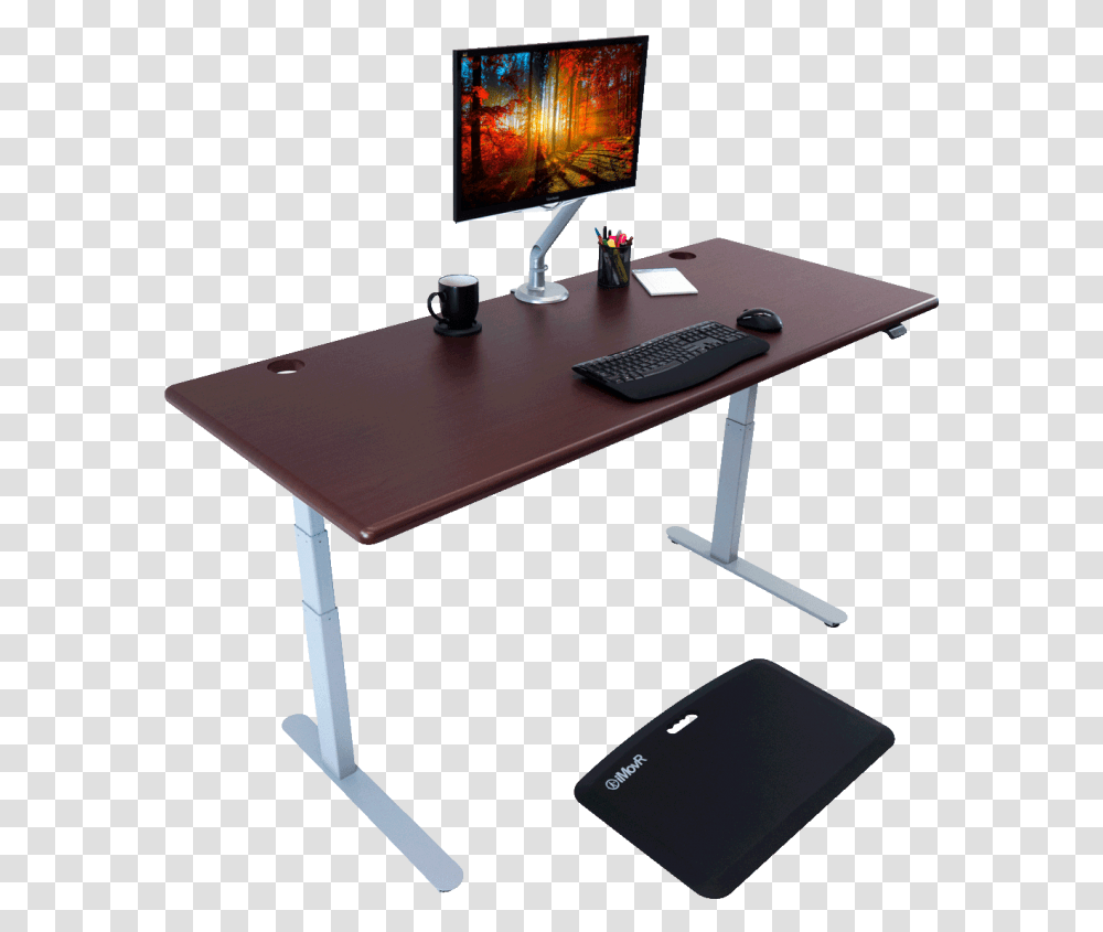 Imovr Lander Desk Lander Desk, Furniture, Table, Computer, Electronics Transparent Png