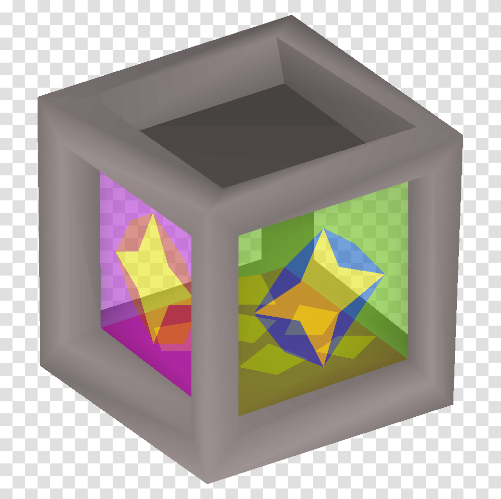 Imp Box Osrs, Crystal, Rubix Cube Transparent Png