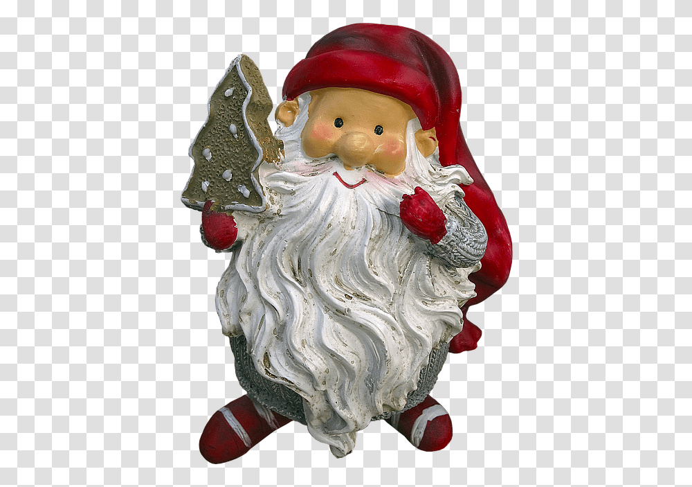 Imp Christmas Elves Santa Claus Ceramic Figure Santa Claus, Doll, Toy, Figurine, Snowman Transparent Png