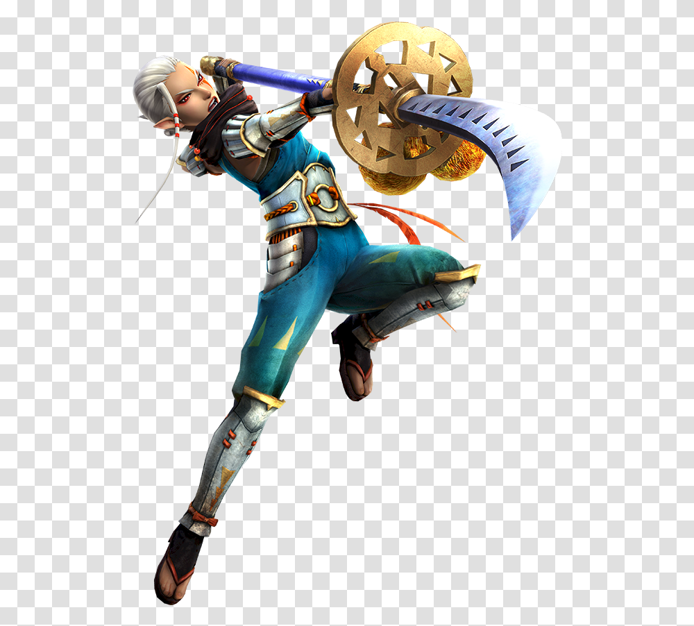 Impa Pose Impa Hyrule Warriors Weapons, Person, Human, People Transparent Png