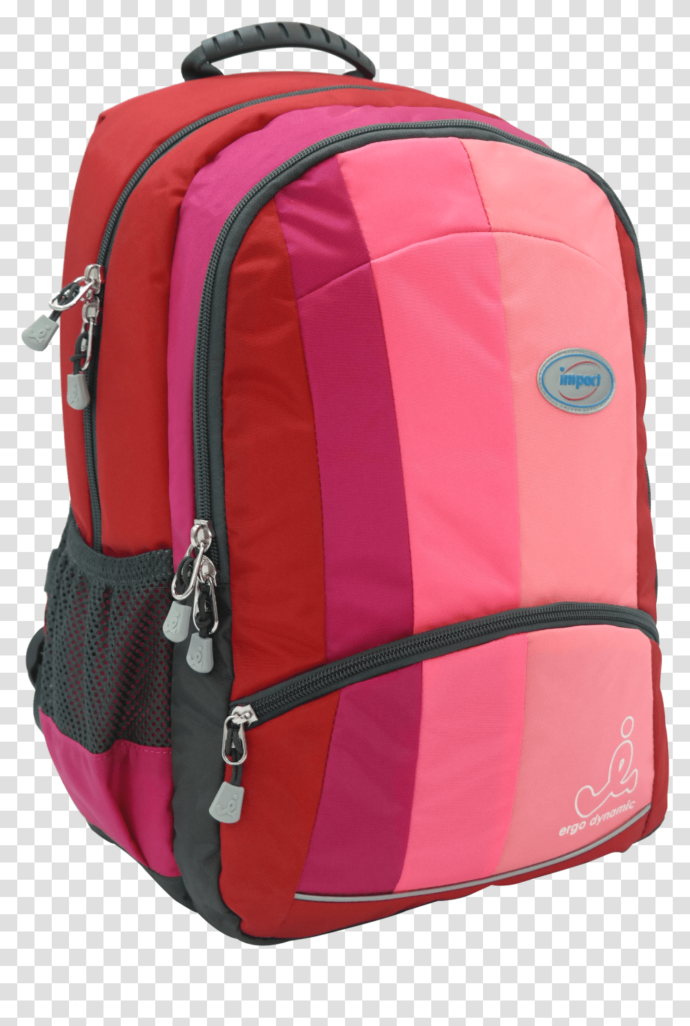 Impact Ergonomic Backpack Ipeg 130 Pink School Bags, Luggage, Suitcase Transparent Png
