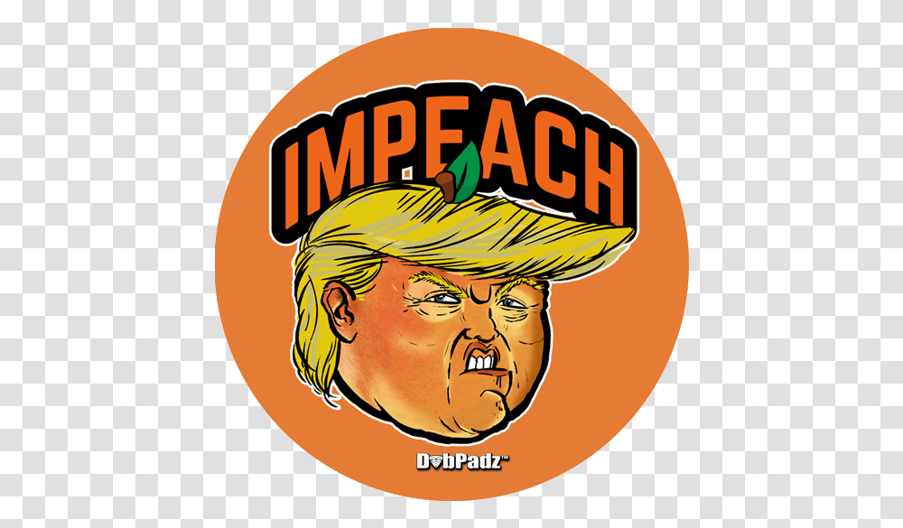 Impeach Trump Dabpadz Simbolo De Estacionamento, Label, Person, Sticker Transparent Png
