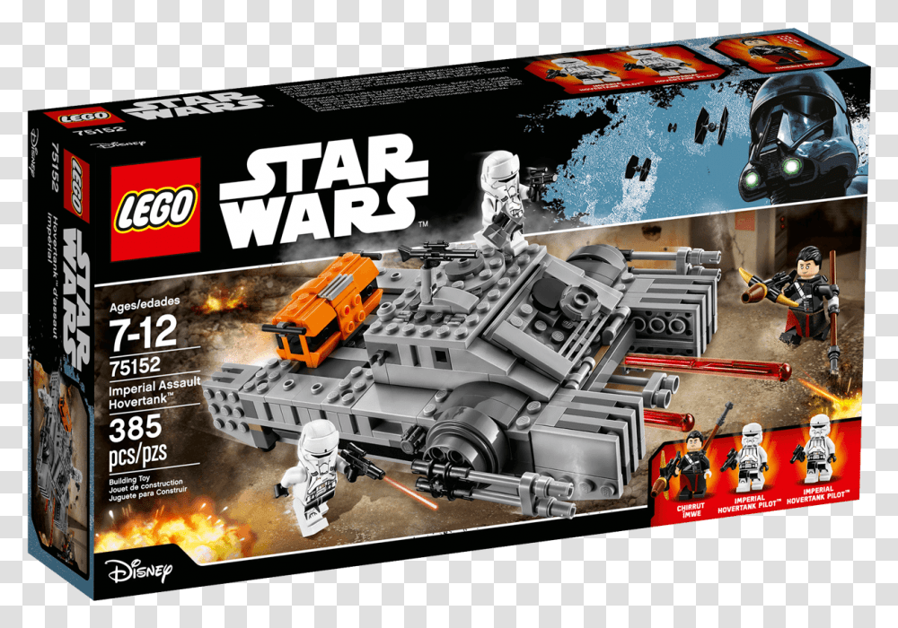 Imperial Assault Hovertank Lego Star War Rogue One Sets, Toy, Machine, Engine, Motor Transparent Png
