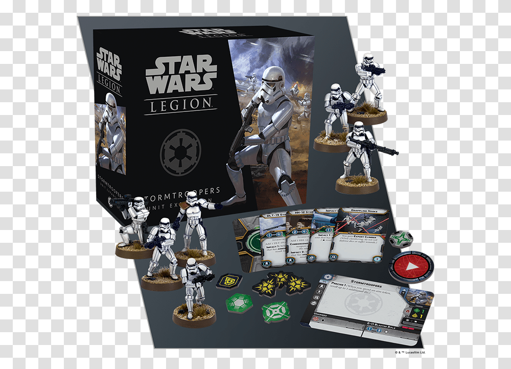 Imperial Legions Fantasy Flight Games Star Wars Legion Snowtroopers, Robot, Person, Human, Toy Transparent Png