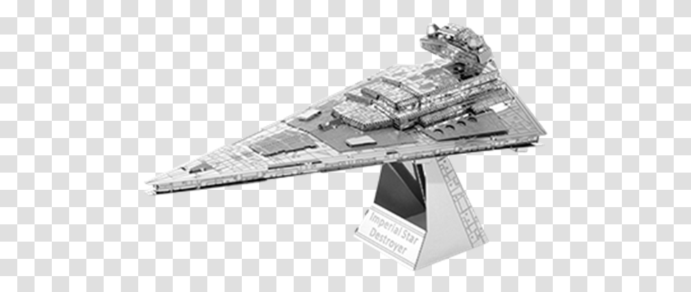 Imperial Star Destroyer Metal Model, Aircraft, Vehicle, Transportation, Spaceship Transparent Png