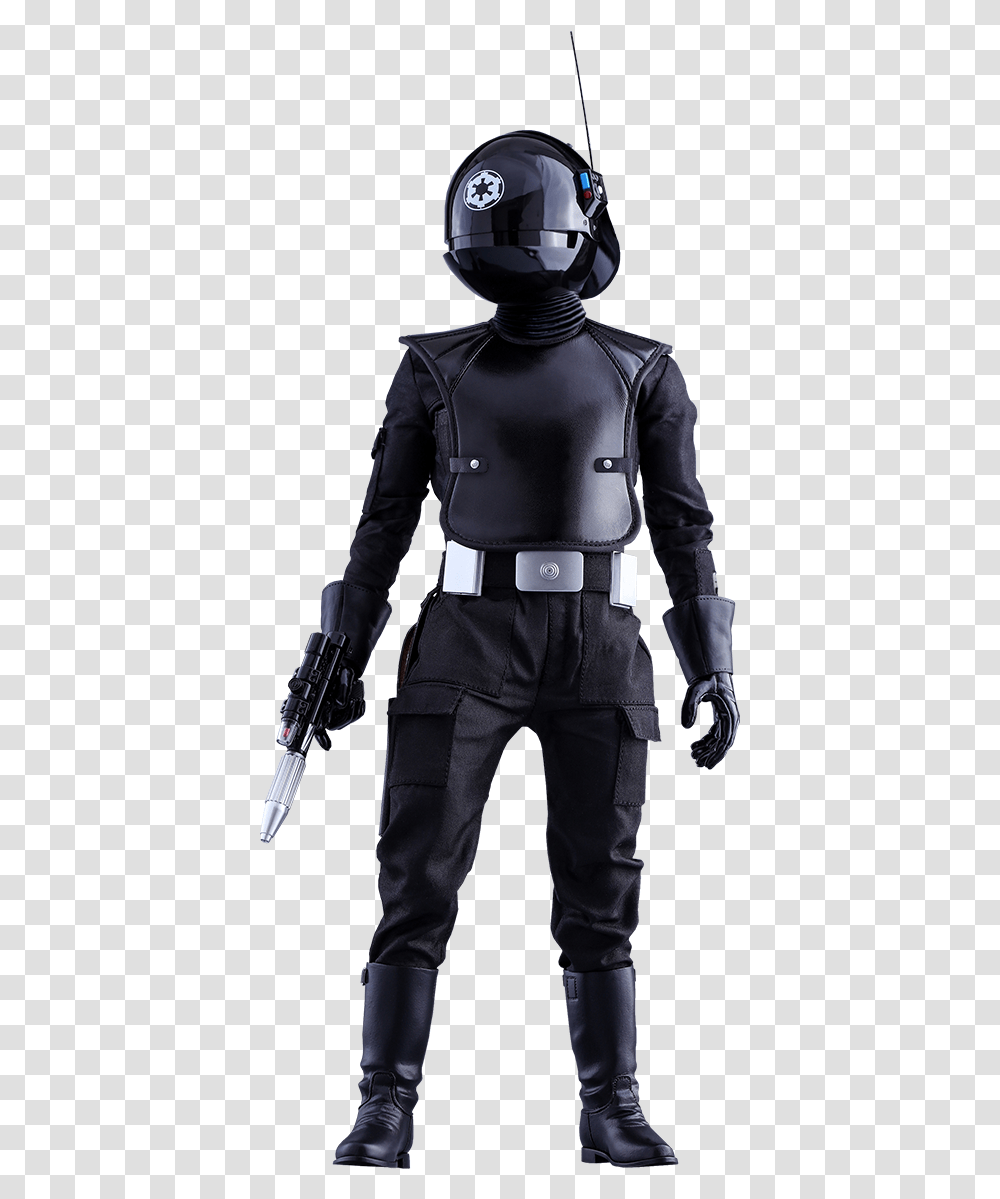 Imperial Weapons Technician Star Wars Imperial Gunner, Helmet, Clothing, Person, Coat Transparent Png