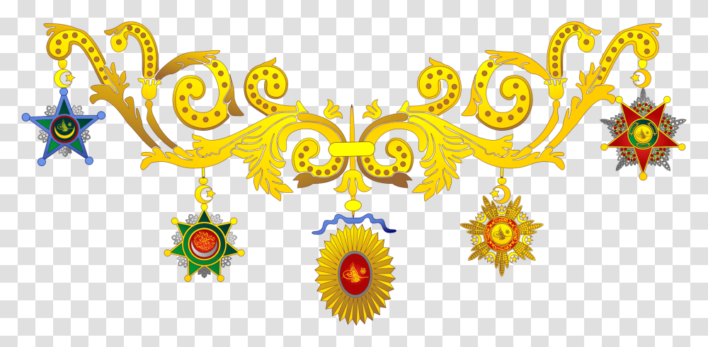 Imperio Otomano Escudo Hd Wallpaper Download Code Of Arms Of Ottoman Empire, Pattern, Floral Design Transparent Png