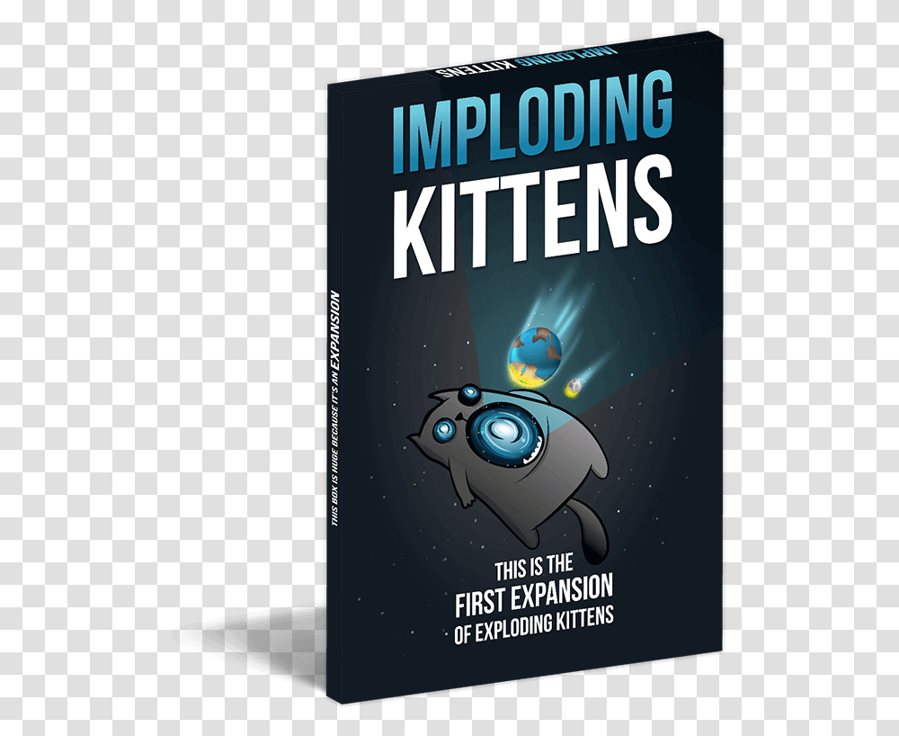 Imploding Kittens Graphic Design, Label, Text, Advertisement, Poster Transparent Png