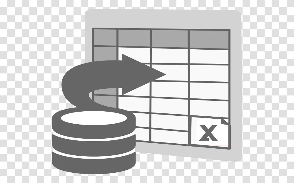 Import To Excel Icon Data To Excel Icon, Furniture, Pillow, Cushion, Housing Transparent Png