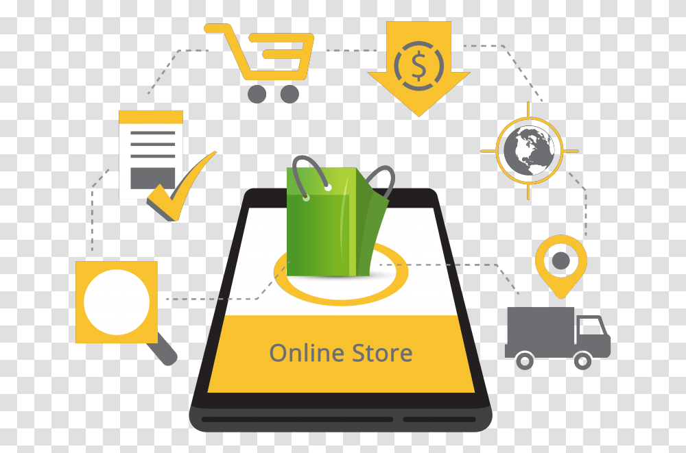 Importance Of Online Store, Coffee Cup, Electronics, Computer Transparent Png