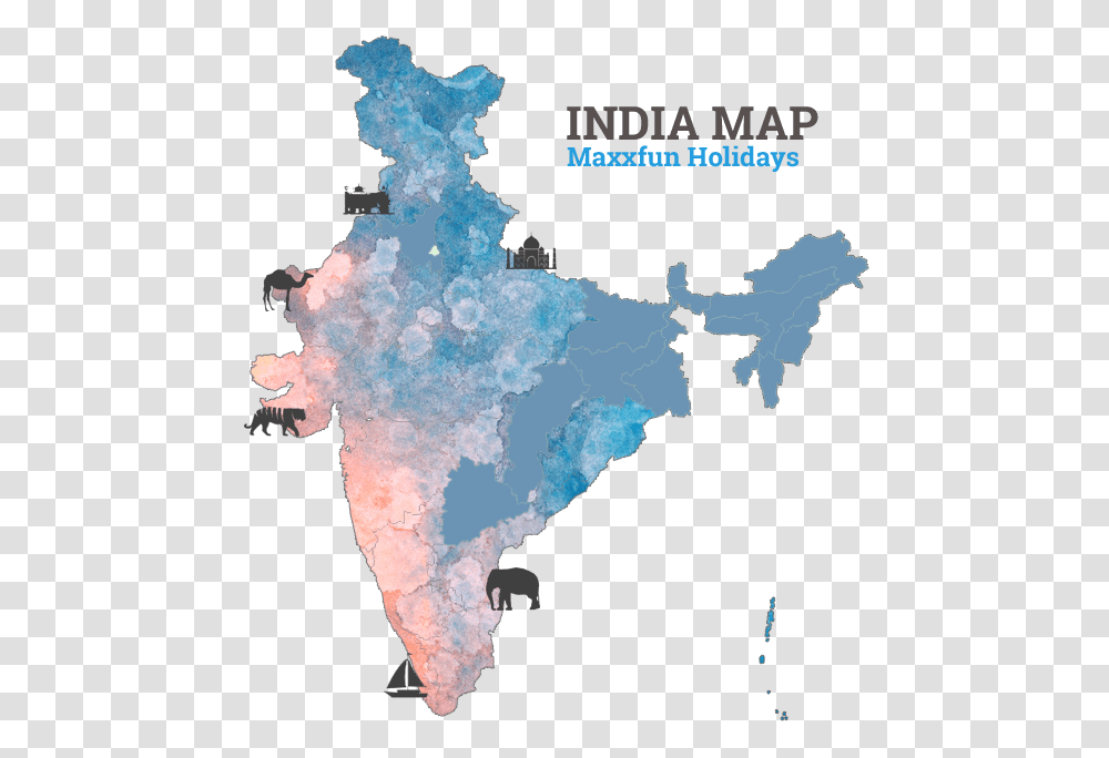 Important Port In India, Poster, Advertisement, Map, Diagram Transparent Png