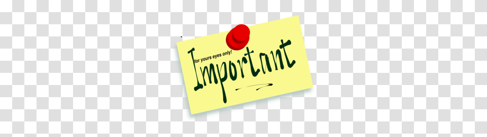 Important Post It Clip Art, Pin Transparent Png