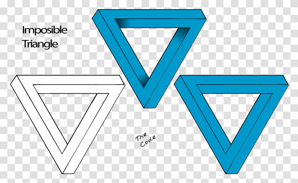 Impossible Triangle Vector Photoshop Triangle, Text, Symbol, Alphabet, Number Transparent Png
