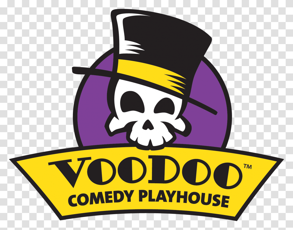 Improv Comedy Denver Colorado Voodoo Comedy Playhouse, Label, Logo Transparent Png