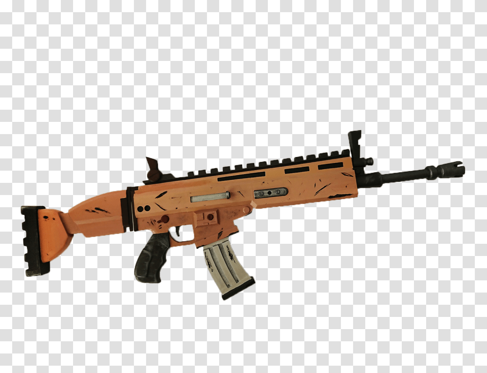 Impulse Grenade Fortnite Scar, Gun, Weapon, Weaponry, Rifle Transparent Png