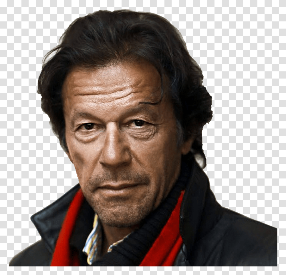 Imran Khan Imae In Black, Face, Person, Human, Portrait Transparent Png