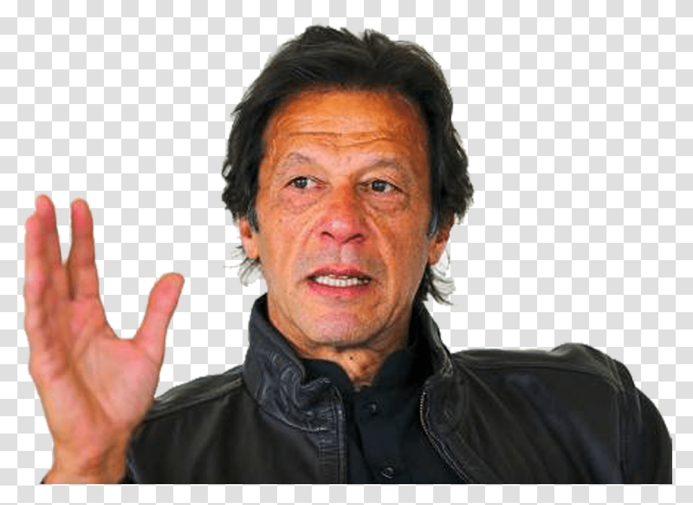 Imran Khan Talking Photo With No Background Yesterday's Attack On Pakistan, Head, Face, Person, Human Transparent Png