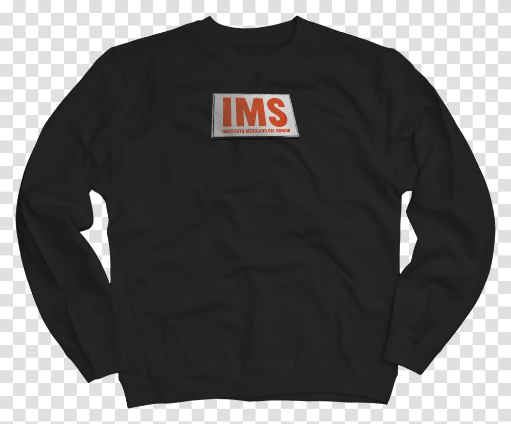 Ims Politico Logo Sweatshirt Long Sleeved T Shirt, Apparel, Sweater, Person Transparent Png