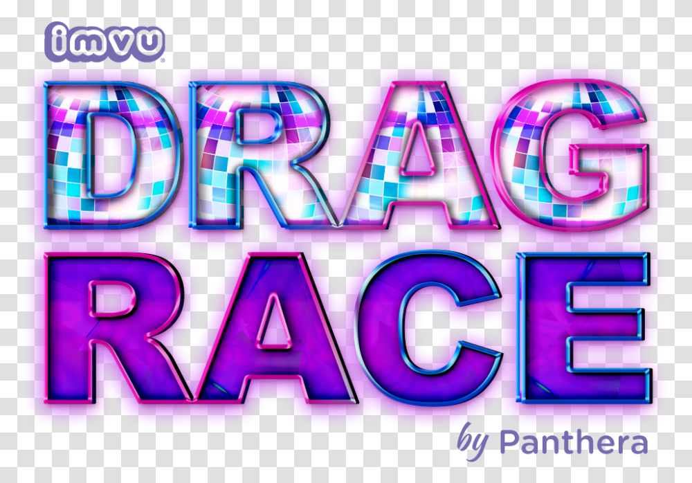Imvu Drag Race Hosted Language, Purple, Text, Alphabet, Light Transparent Png