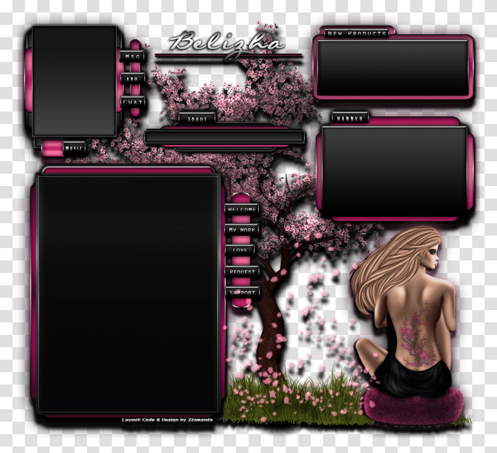 Imvu Homepage Design Resume My Avatar, Plant, Person, Monitor, Screen Transparent Png