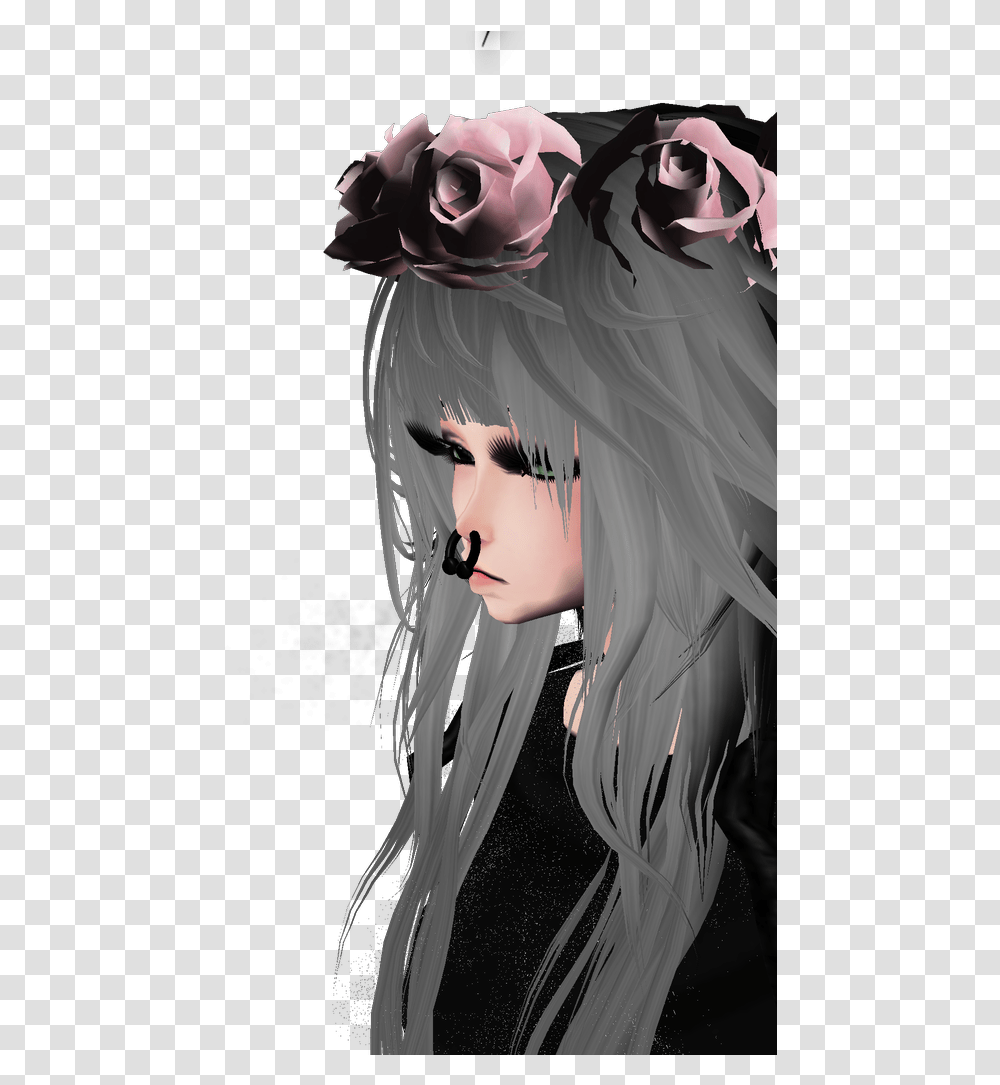 Imvu, Manga, Comics, Book, Flower Transparent Png