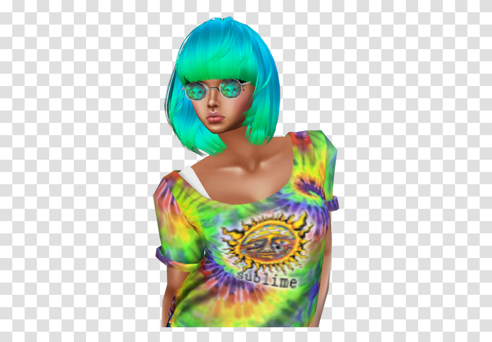 Imvu Sublime And Seapunk Image Sublime 40 Oz To Freedom, Hair, Dye, Wig, Person Transparent Png