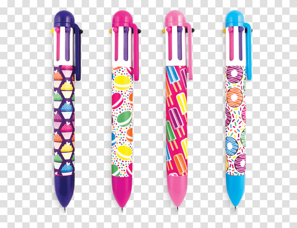 In 1 Multi Color Pen, Pencil, Pattern Transparent Png