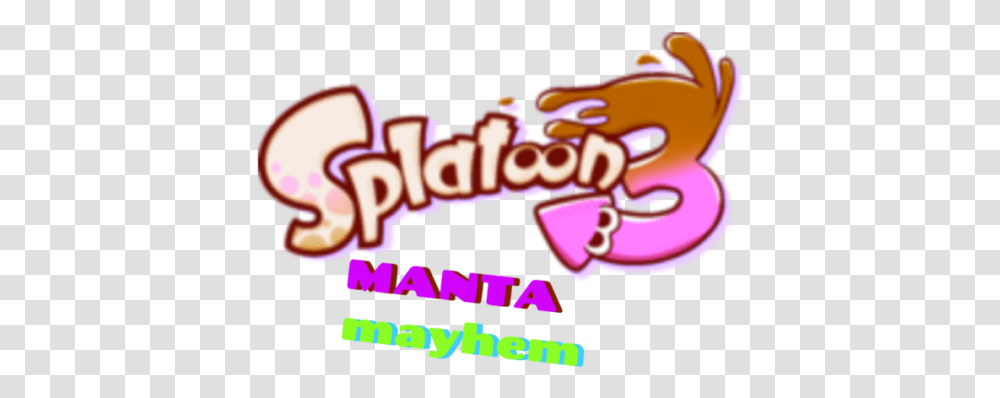 In 2020 Splatoon 3 Logo, Food, Animal, Text, Sea Life Transparent Png