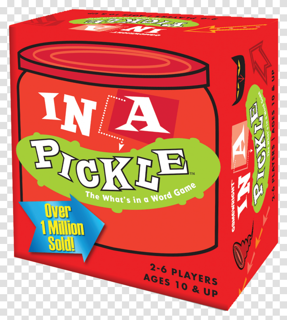 In A Pickletm Portaparty Edition Game, Tin, Can, Canned Goods, Aluminium Transparent Png