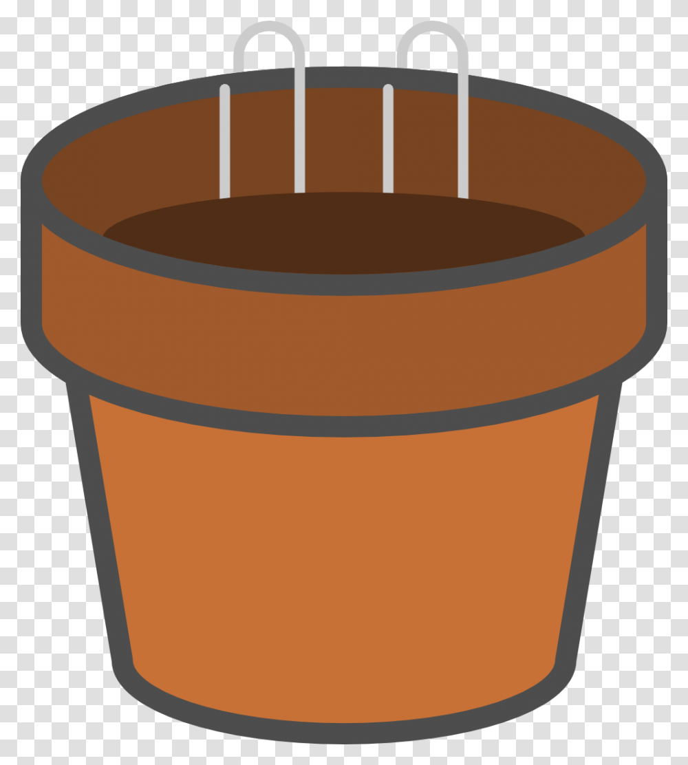 In A Pot Soil In Pot, Bucket Transparent Png