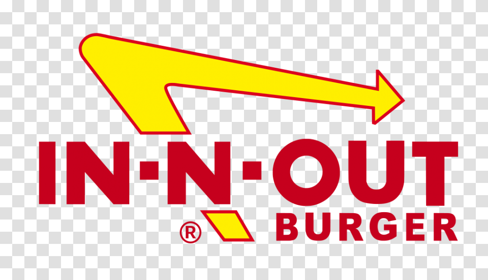 In And Out Burger Logo Road Food Good Eats In N Out Burger Logo, Light, Word Transparent Png
