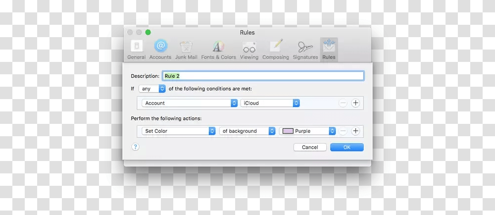 In Apple Mail Screenshot, File, Webpage, Word, Text Transparent Png