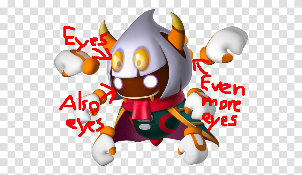 In Case You Didnt Know Taranza Has 8 Eyes Kirby Triple Deluxe Taranza, Toy Transparent Png