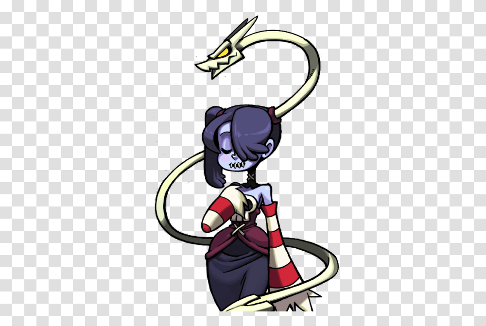 In Case You Dont Get It Shes Singing Skullgirls Squigly, Sunglasses, Bicycle, Bike Transparent Png