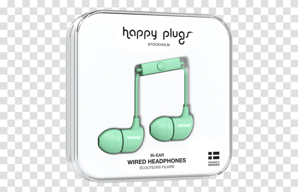 In Ear Mint Happy Plugs Rose Gold Earbud, Electronics, Headphones, Headset Transparent Png