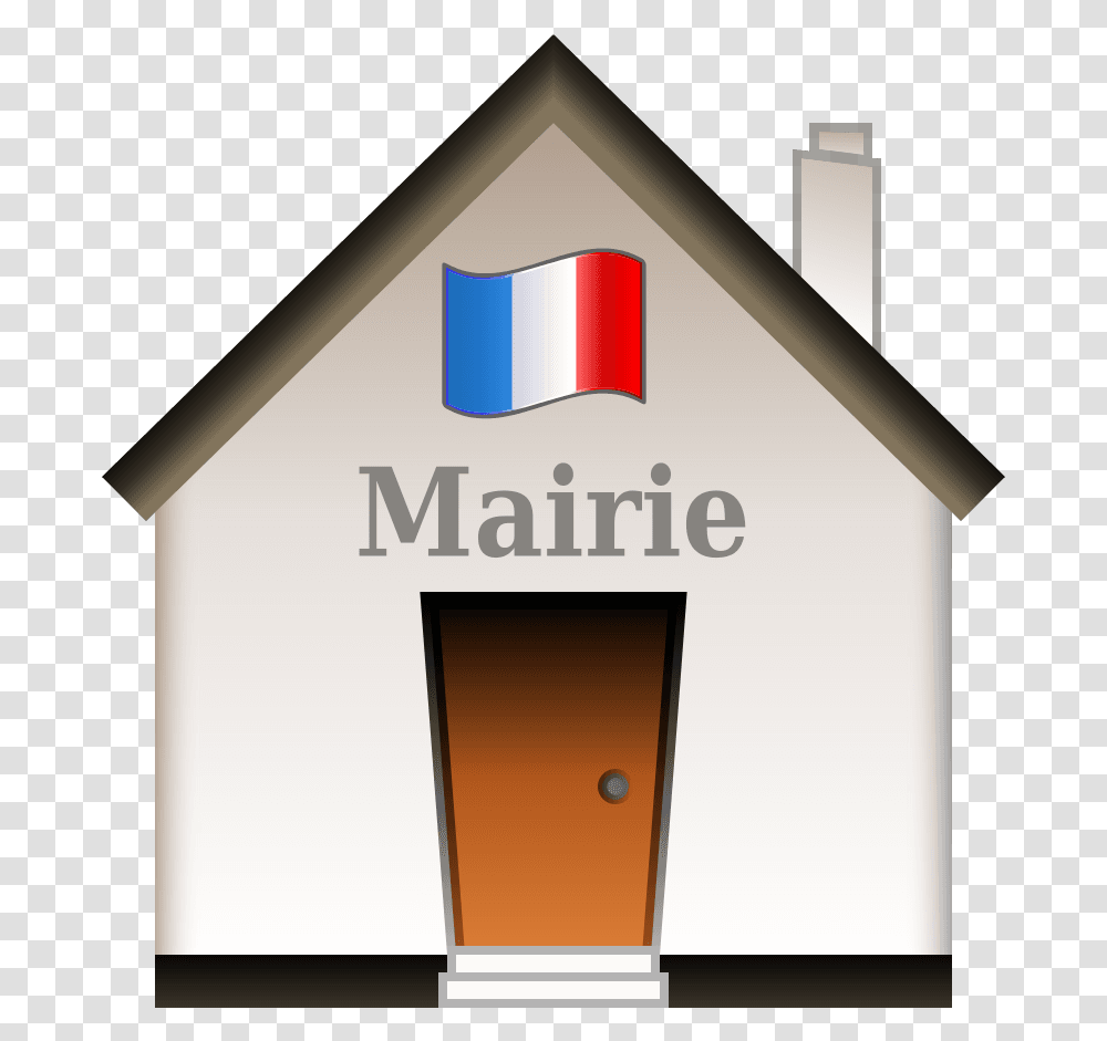 In France Clipart Download Mairie Logo, Mailbox, Letterbox, Postbox, Public Mailbox Transparent Png