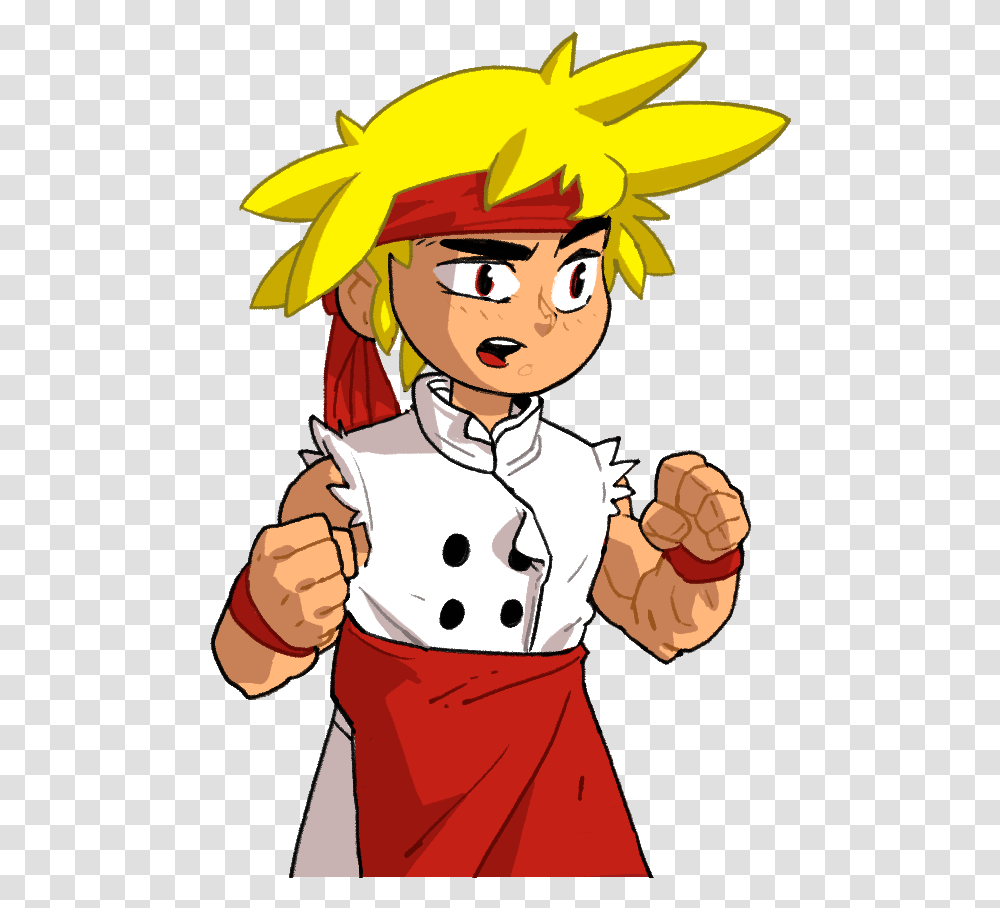 In Game Rendering Of Chef Gogo For Text Boxes And The Cartoon, Person, Human, Hand Transparent Png